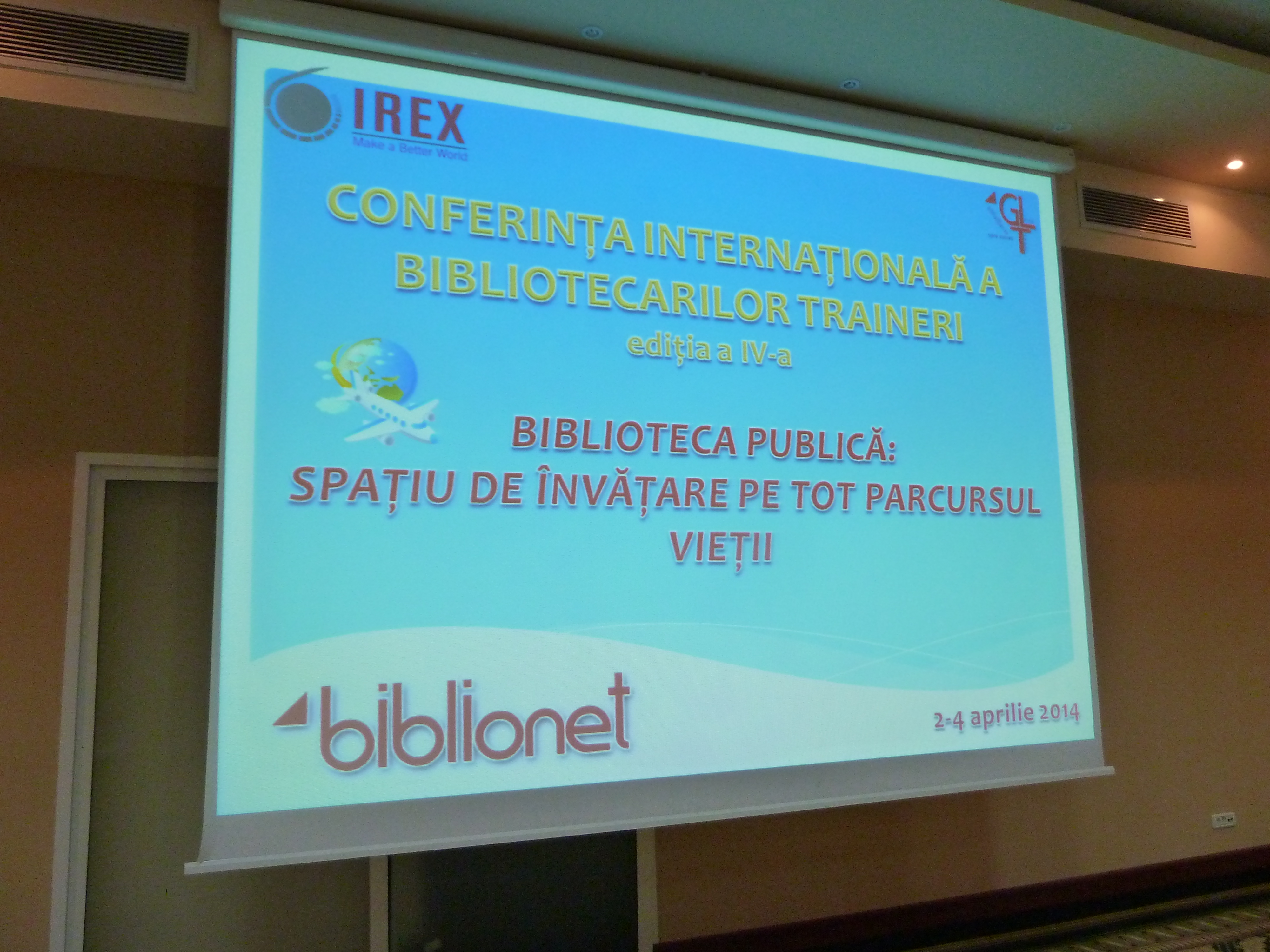 IVth Annual Librarian Trainers International Conference w Rumunii (Sinaia) „The Public Library – Lifelong Learning Space”