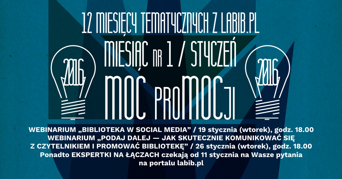 Obudź MOC proMOCji - weź udział w webinarium 